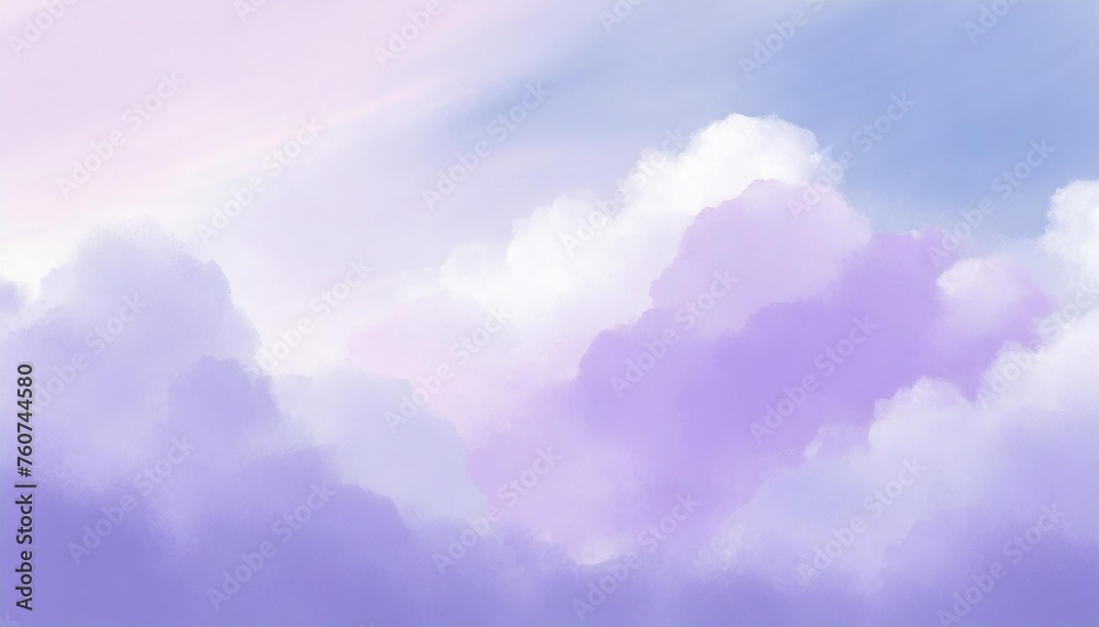 lavender pastel gradient mystical sunlight sky with flowing cumulus clouds texture phone hd background wallpaper