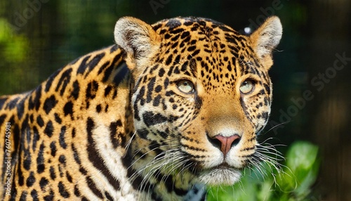 jaguar with a black background © Wayne