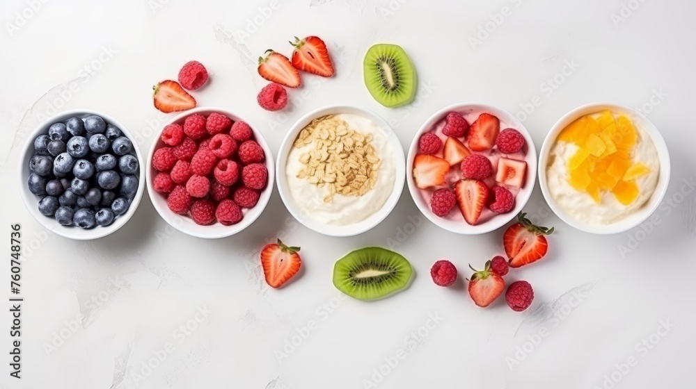 Cornflakes cereal with yogurt Cornflakes cereal with yogurt