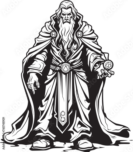 Avarices Alchemy Vector Logo of Greed Greeds Mastery Iconic Adamantine Emblem