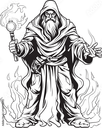 Avarice Abjurations Mercenary Vector Logo Greeds Sorcery Iconic Adamantine Emblem