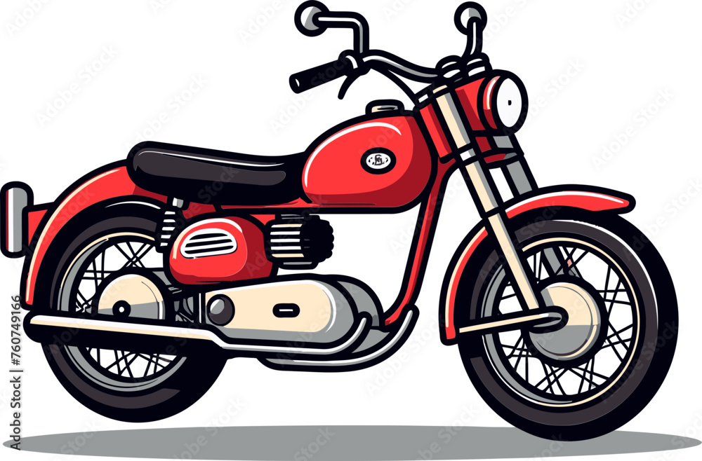 Motorcycle Race Track Vector