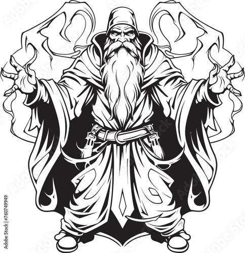 Adamantine Greed Avarices Iconic Emblem Avaricious Sorcery Vector Logo Design of Mercenary