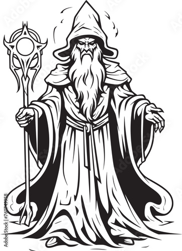 Adamantine Avarice Symbolic Vector Design Avaricious Alchemy Vector Emblem of Sorcery © BABBAN