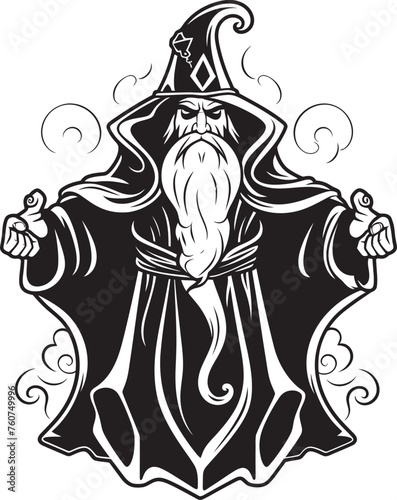 Sorcerers Hoard Vector Design of Adamantine Adamantine Ambitions Emblematic Sorcerer Icon © BABBAN
