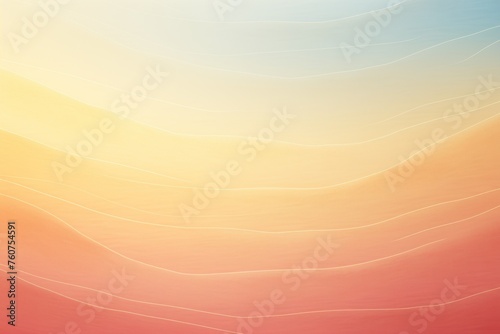 Tan and yellow ombre background, in the style of delicate lines, shaped canvas