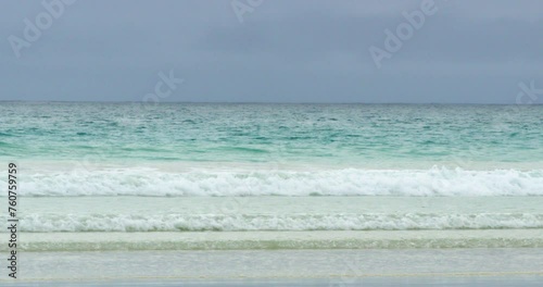 Amazing view of the Santa Cruz shore on a cloudy day.
