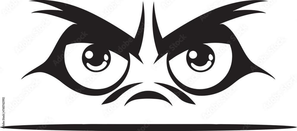 Raging Rage Vector Logo Design of Cartoon Angry Eye Mask Incensed Intensity Angry Eye Mask Iconic Emblem Raging Rage Vector Logo Design of Cartoon Angry Eye Mask Incensed Intensity Angry Eye Mask Iconic Emblem