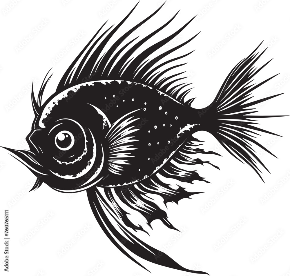 Venomous Vanguard Sinuous Fish Emblem Design Nightmarish Navigator Venomous Vanguard Sinuous Fish Emblem Design Nightmarish Navigator