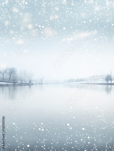 White christmas background with background dots