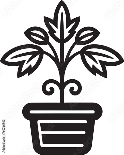 Jungle Jewels Wide Leaves Symbolism Eden Escape Tropical Plant Pot Icon
