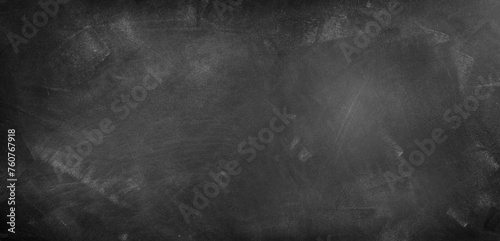 Chalk rubbed out on blackboard background