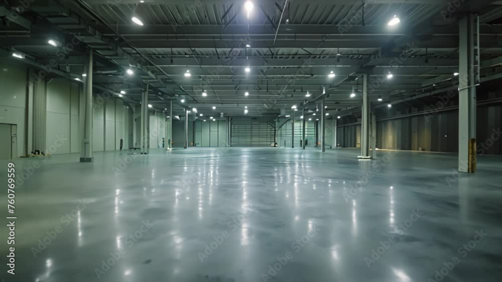 Expansive Contemporary Storage Area. Generative ai Expansive Contemporary Storage Area. Generative ai