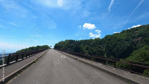 Video of driving on Bandai Azuma Skyline.