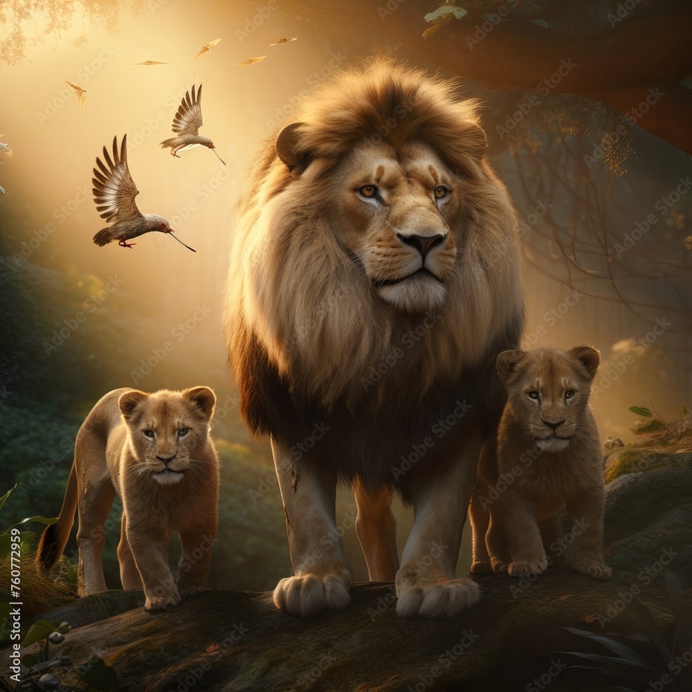 Lion's Pride: Majestic Images of the King of the Savanna Lion's Pride: Majestic Images of the King of the Savanna