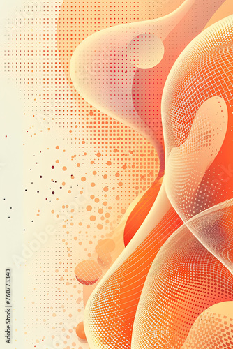 Multi layers color texture. Abstract dynamic fluid colors. AI generative.
