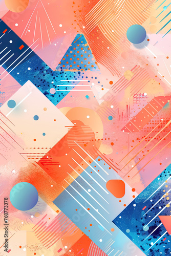 Multi layers color texture. Abstract dynamic fluid colors. AI generative.