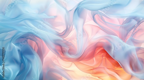 Image of swirling watercolors mixing and blending together, creating a soft and dreamy abstract background.