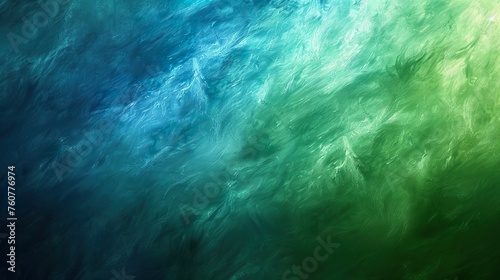 Gradient background from blue to green, abstract background