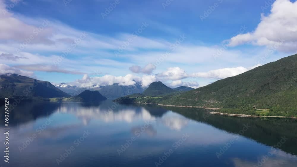 Fjords of Norway. Fantastic landscapes. Fjord Cruise. Beautiful Nature Norway. Natural landscape. Cruise along the picturesque fjord in Norway, view from the ship. Fjords of Norway. Fantastic landscapes. Fjord Cruise. Beautiful Nature Norway. Natural landscape. Cruise along the picturesque fjord in Norway, view from the ship.