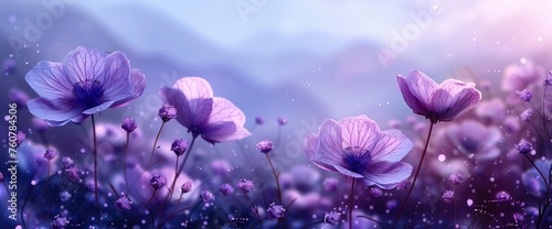 watercolor background frame with empty middle digital photo of flowers in the style of purple , Wallpaper Pictures, Background Hd