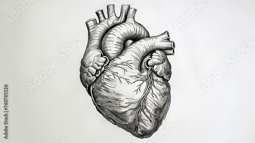 human heart anatomy photo