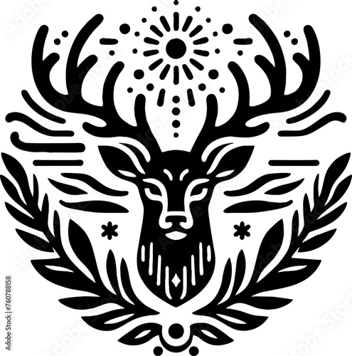 Deer vector in the mexican style © amanmalik