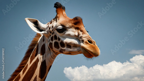 giraffe in nature