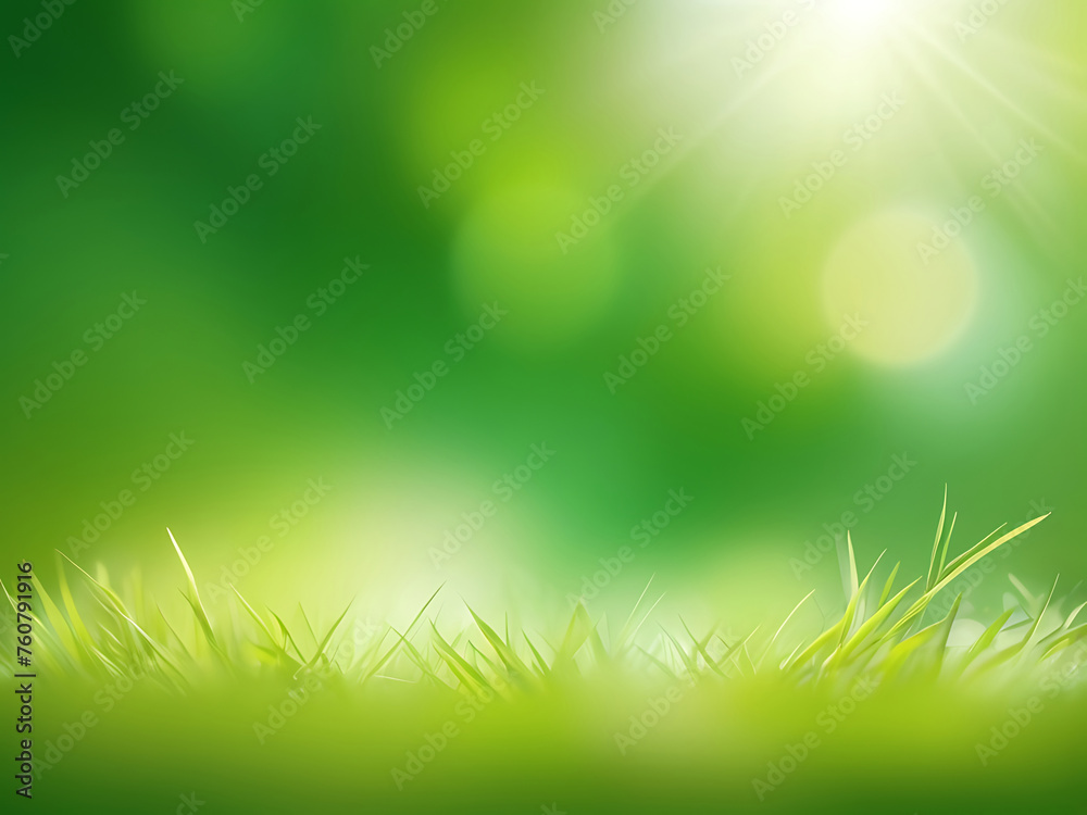 Abstract textured spring light green blur background, wallpaper nature, light green background, green abstract background, st patricks day background. ai