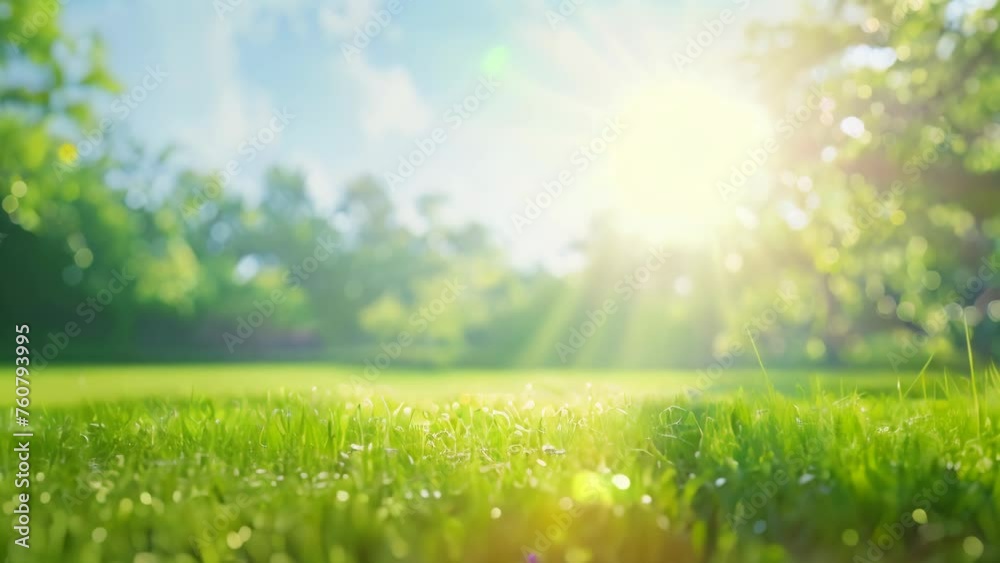 Sunny Park Edge Blur: Nature's Embrace. Generative ai Sunny Park Edge Blur: Nature's Embrace. Generative ai