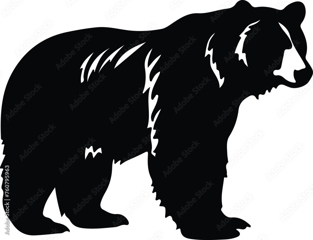 blackbear silhouette blackbear silhouette