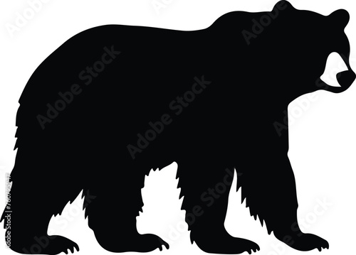 blackbear silhouette photo