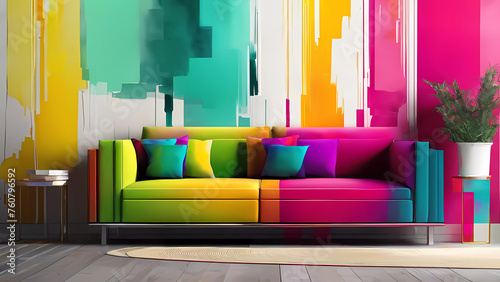 Estilo Contemporáneo: Interiores de Lujo con Mobiliario Brillante y Sofás de Cuero, Creando un Ambiente Confortable y Elegante en Apartamentos de Moda y Lounge