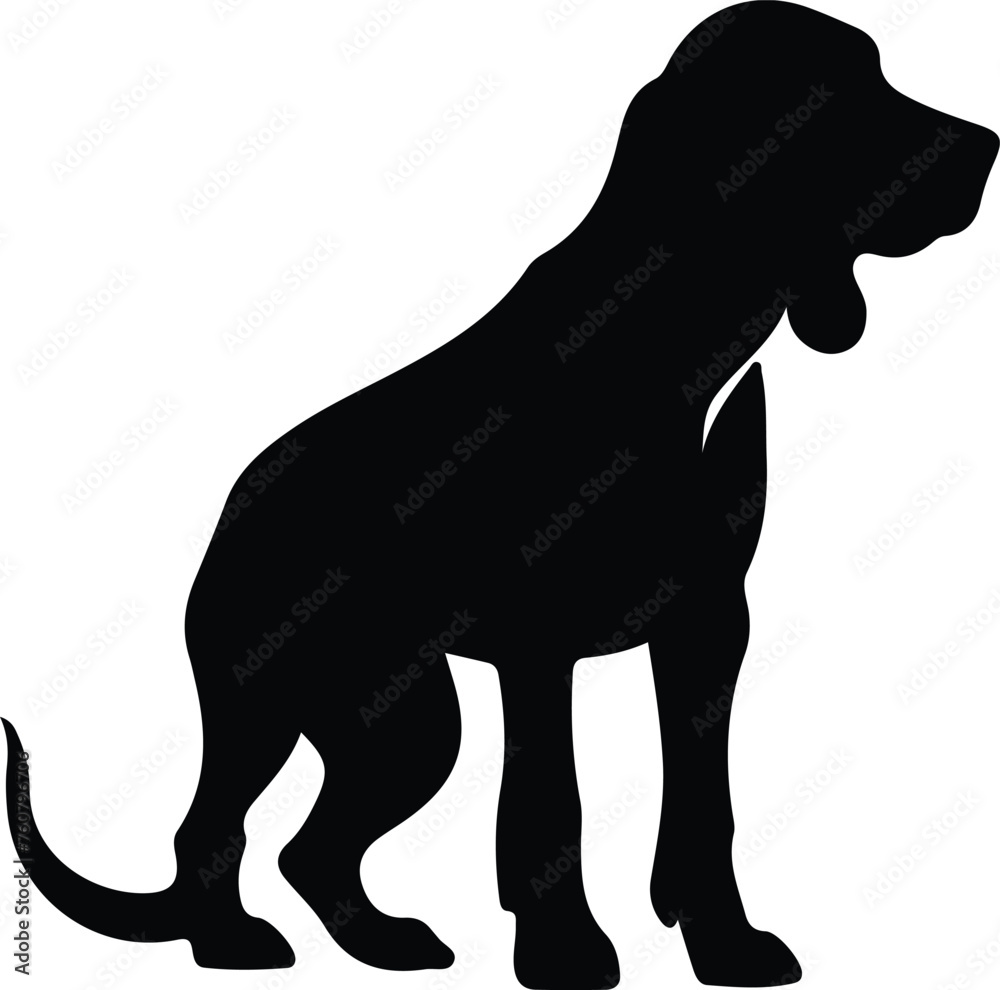 bloodhound silhouette
