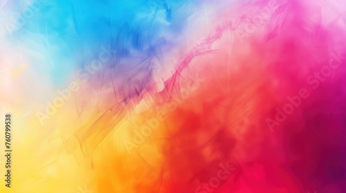 Abstract colorful rainbow gradient texture background. AI generated image
