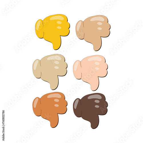 Hand with Fingers Splayed Gesture Icon. Raised hand emoji. Folded Hands sign, All skin tone gesture emoji
