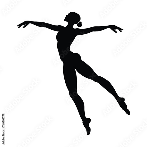Gymnast Silhouette