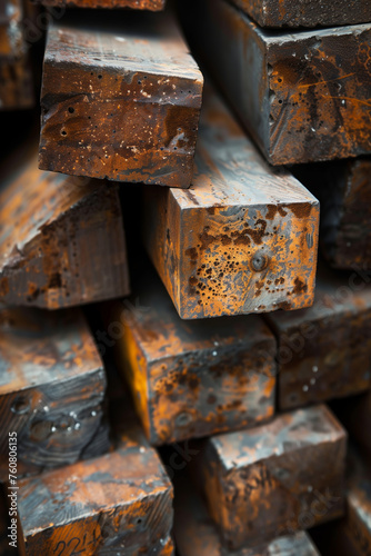 rusty metal iron background
