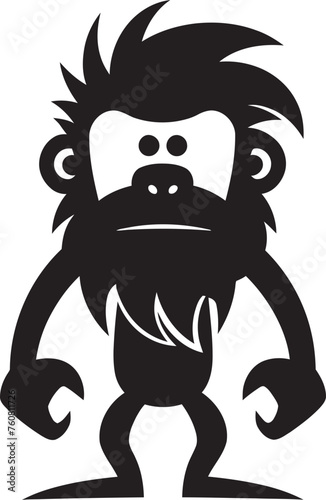 Granite Greg Robust Caveman Symbol Mammoth Mike Courageous Caveman Logo Design