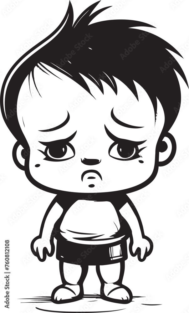 Tearful Timmy Sorrowful Little Boy Emblem Dismal Dave Tearful Cartoon Boy Symbol Tearful Timmy Sorrowful Little Boy Emblem Dismal Dave Tearful Cartoon Boy Symbol