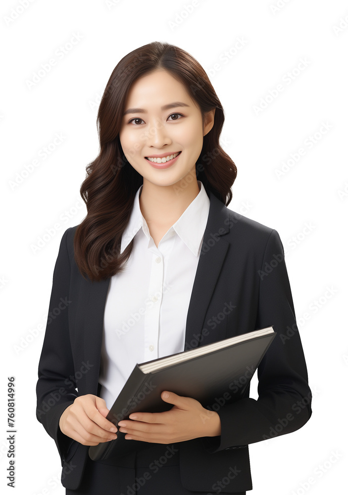 Female Asian Teacher Holding Book Isolated on Transparent Background
Female Asian Teacher Holding Book Isolated on Transparent Background