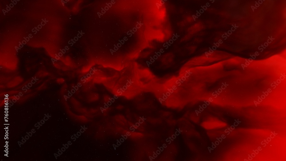 bright nebula, nebula in space, majestic red-purple nebula, beautiful space background 3D render
 - obrazy, fototapety, plakaty 