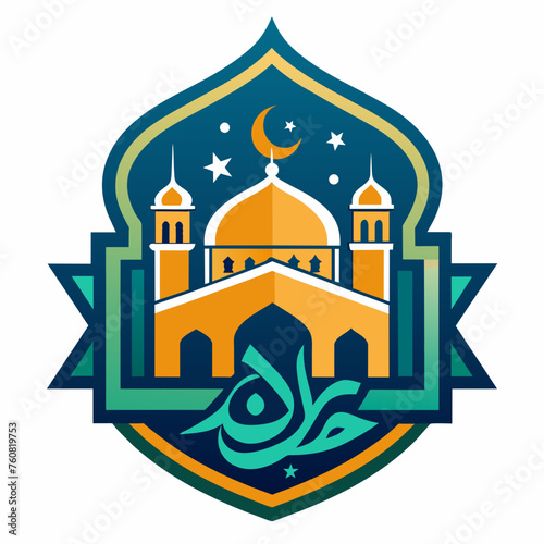 RAMAN LOGO EID LOGO EID DUL FITAR RAMDAN 