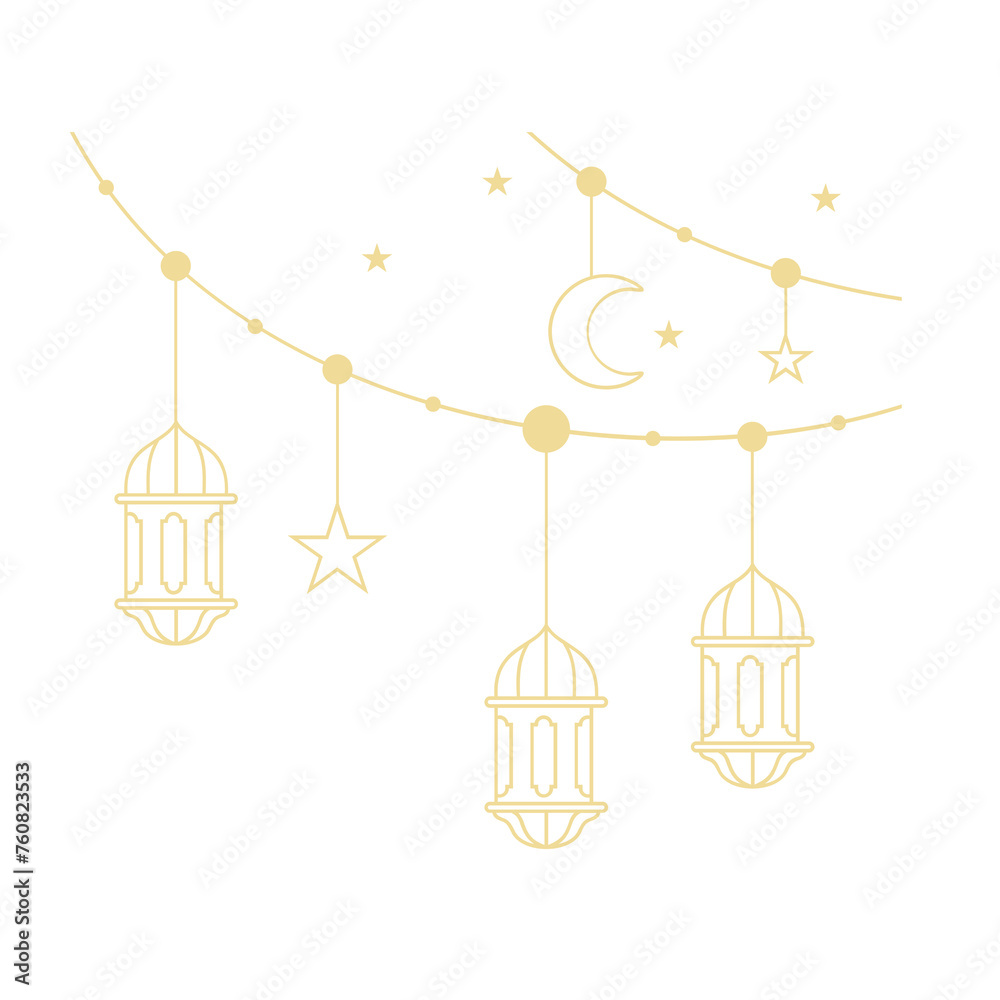 ramadan Kareem, Eid Mubarak Greeting Line icon minimal and simple vector design with beautiful Glowing Lantern and elegant crescent moon star for background and Banner ramadan Kareem, Eid Mubarak Gree ramadan Kareem, Eid Mubarak Greeting Line icon minimal and simple vector design with beautiful Glowing Lantern and elegant crescent moon star for background and Banner ramadan Kareem, Eid Mubarak Gree