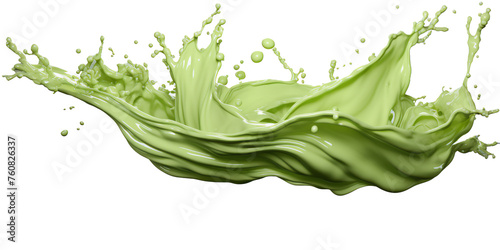 banner A splash of dairy or matcha-flavored green chocolate, green tea