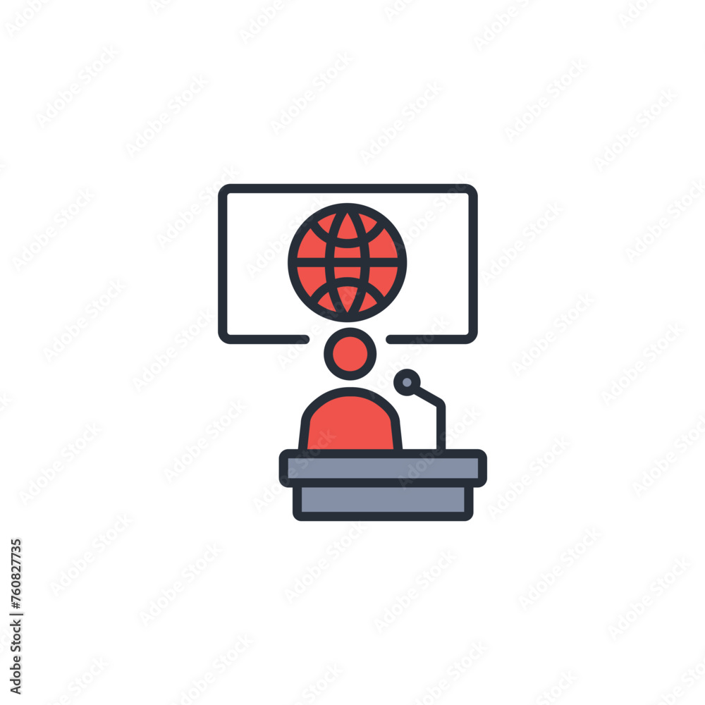 breaking news icon. vector.Editable stroke.linear style sign for use web design,logo.Symbol illustration. breaking news icon. vector.Editable stroke.linear style sign for use web design,logo.Symbol illustration.