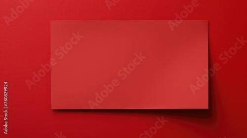 The background is made of red paper with a texture for decoration. Abstract rough texture of the paper. Geometric shape.