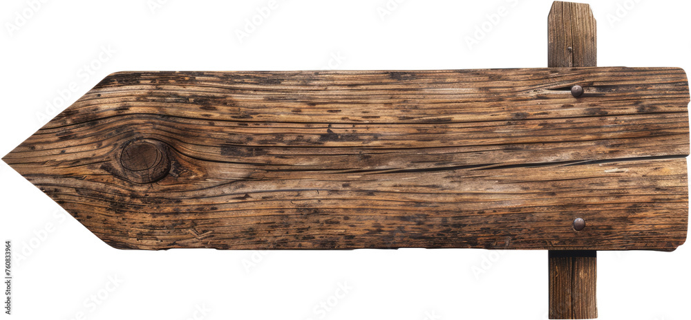 Rustic wooden signboard, cut out transparent Rustic wooden signboard, cut out transparent