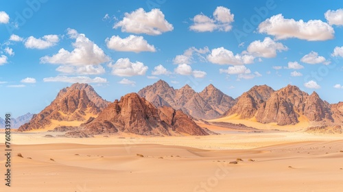 Captivating egyptian sahara desert landscape with rolling sand dunes creating a mesmerizing sight