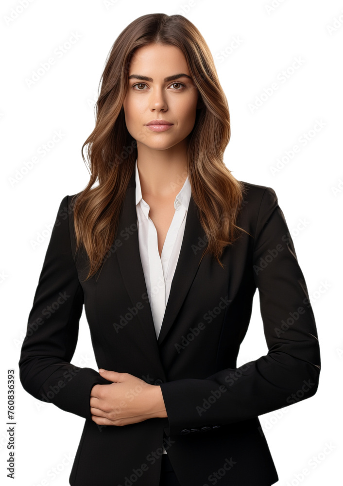Portrait of a pretty confident businesswoman. Portrait of a pretty confident businesswoman.